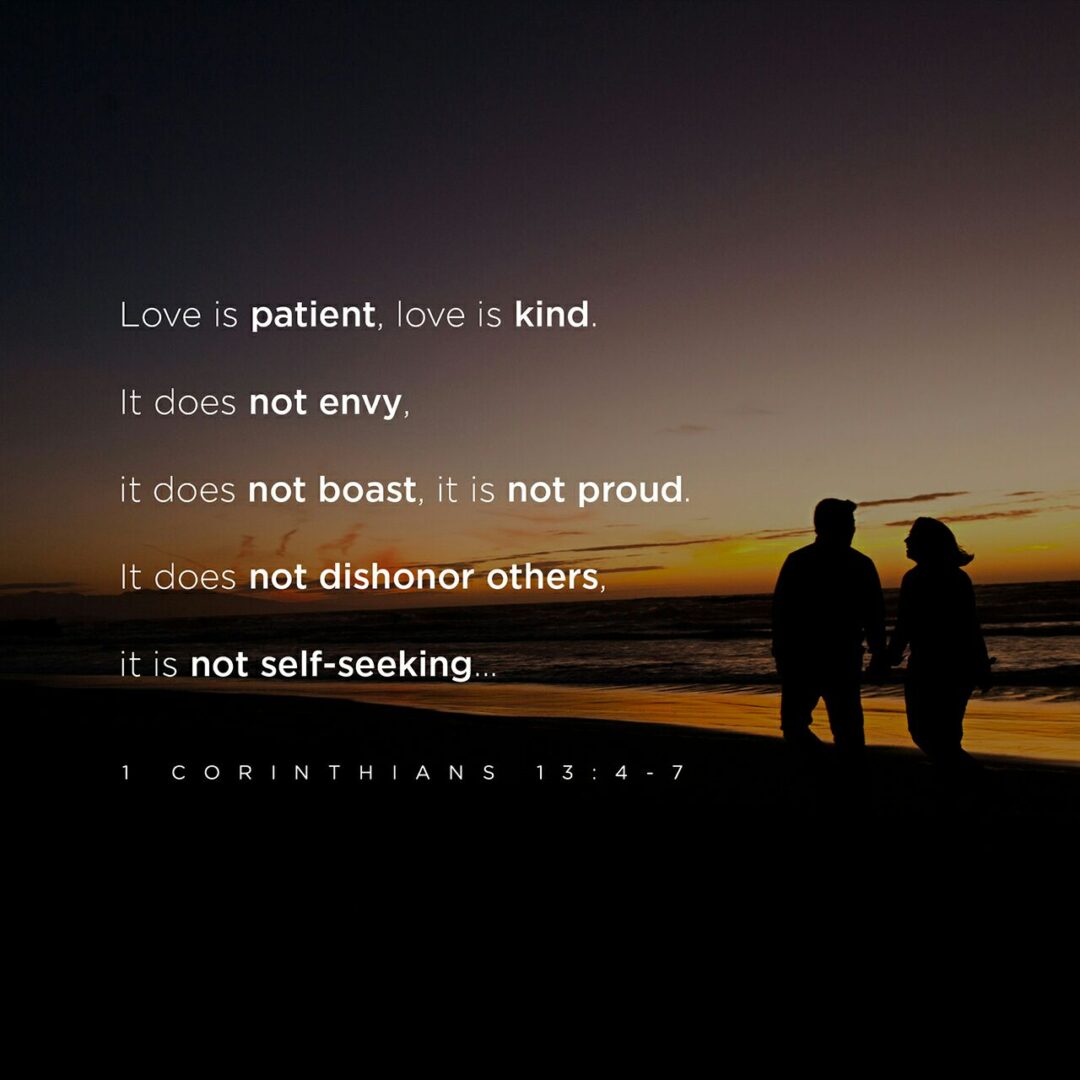 1 Corinthians 13:4-7