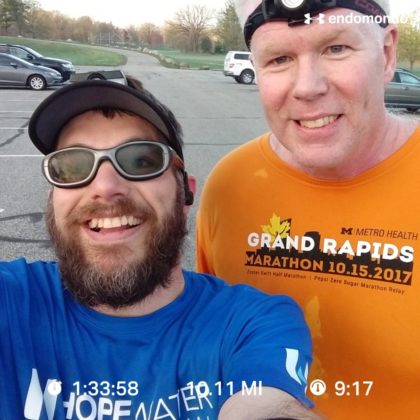 Early Morning 10 Miles With My Running Partner