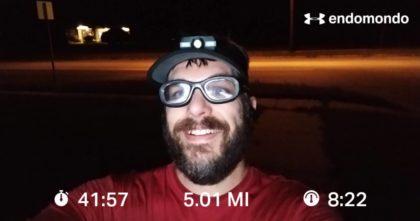 An “Easy” 5 Mile Recovery Training Run