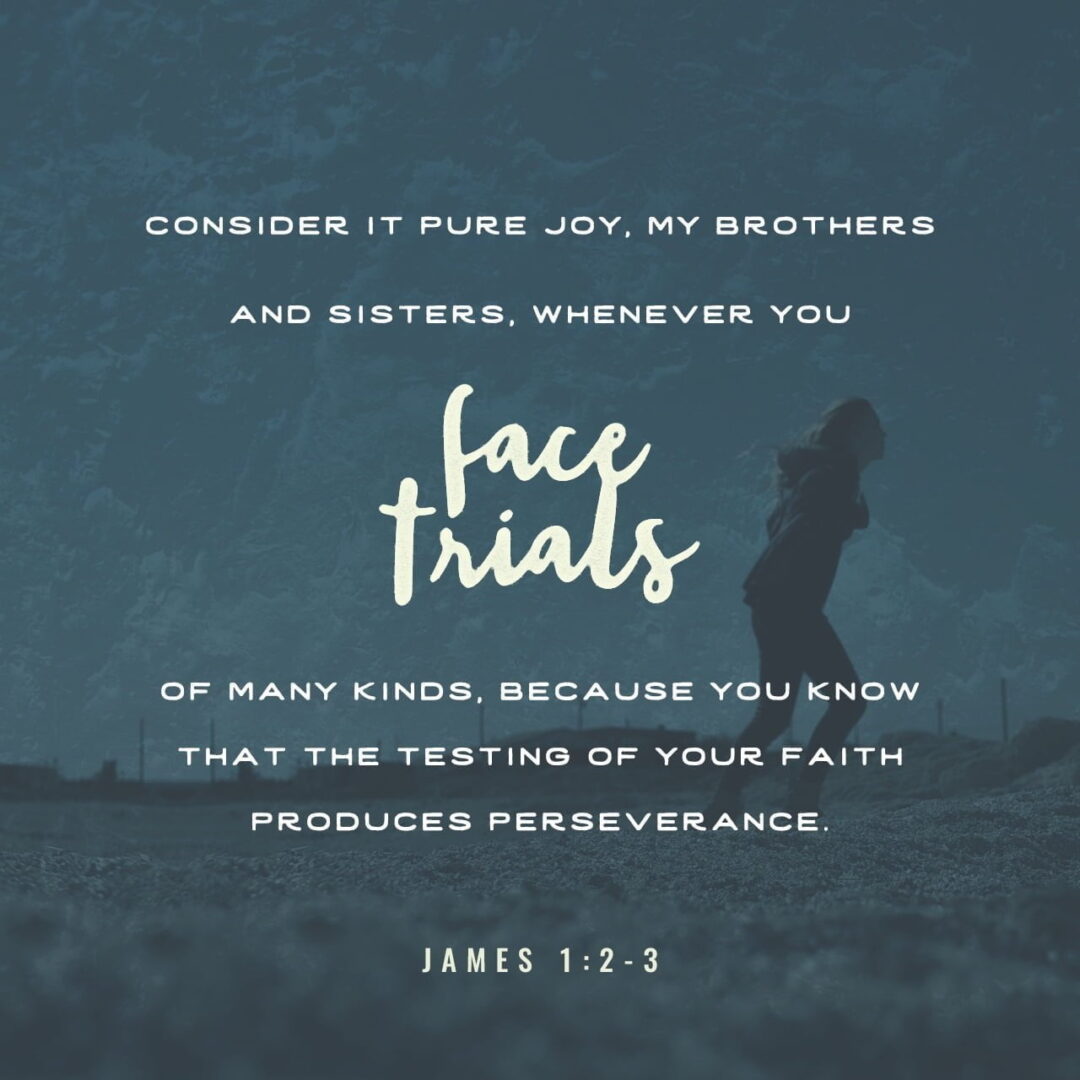 James 1:2‭-‬3 NLT