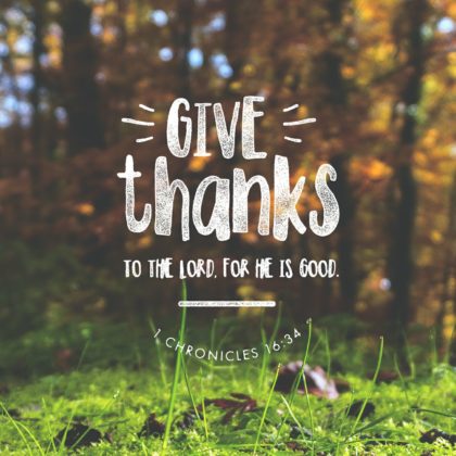 Giving Thanks Even Through The Tough Times