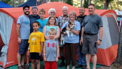 Nolte Gang Together For Camping In The Dells