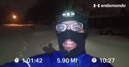 A Brutal Winter Run