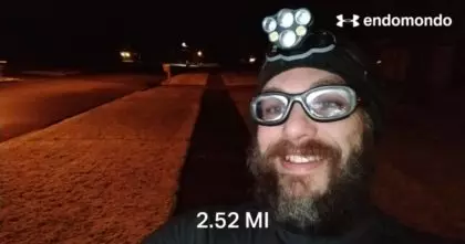 Winter Running in April?