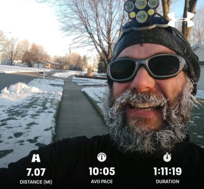 First Frozen Beard Run of 2021