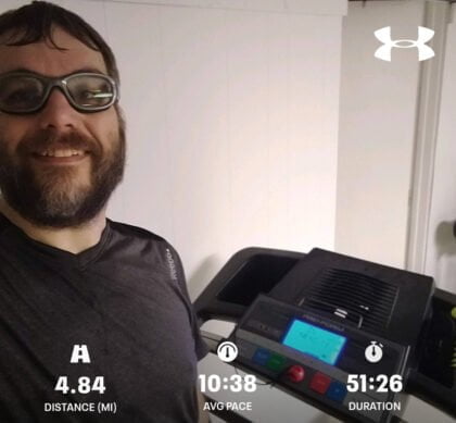 Finished Another 4.84mi Interval Training, Run Today