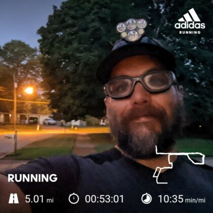 A Hard 5 Mile Tempo Run That Fell Off The Rails