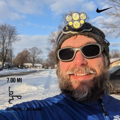 Last Long Run Before the 2022 Groundhog Marathon